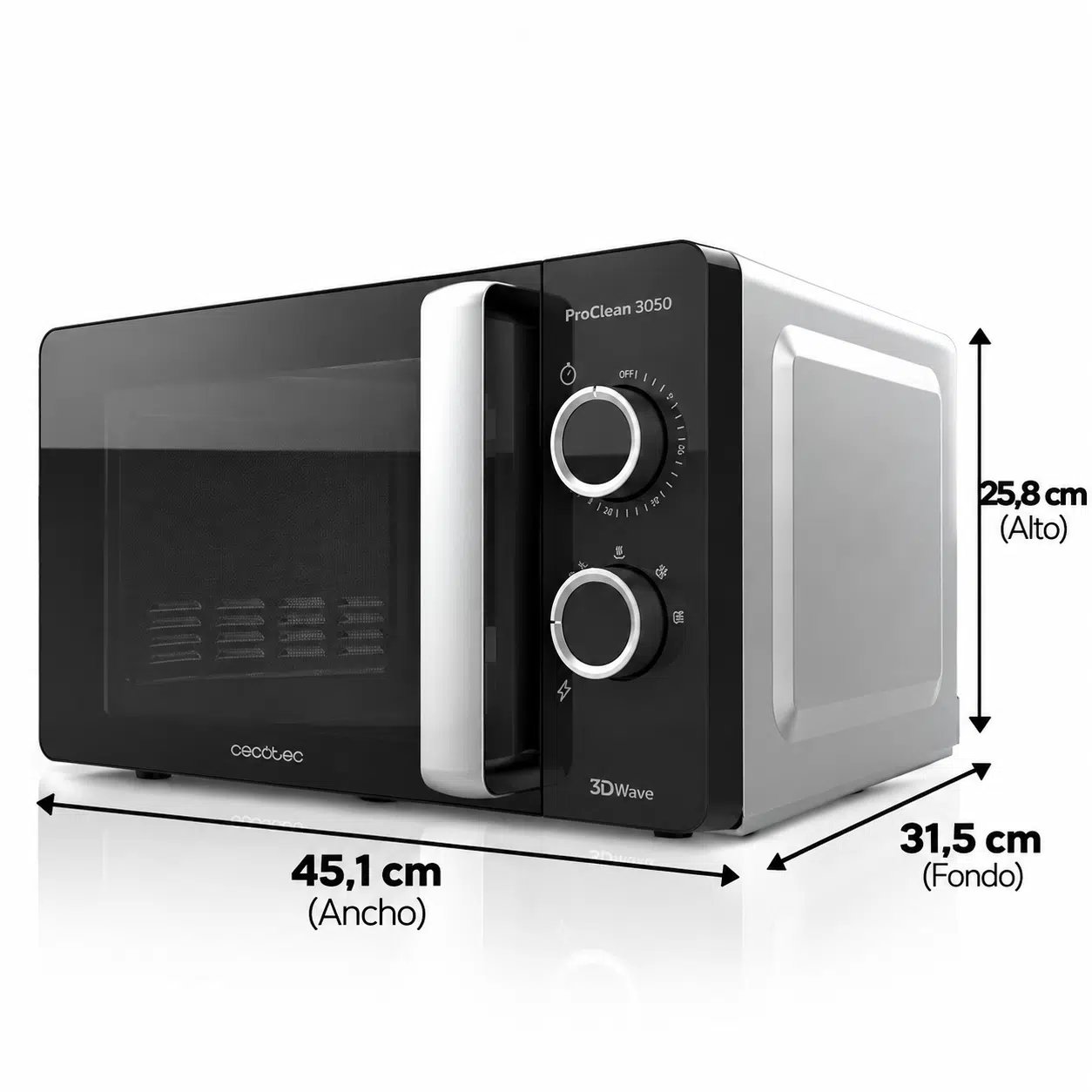 Microondas 20l Cecotec ProClean 3050 - Imagen 2