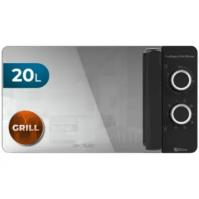 Microondas 20l con grill Cecotec ProClean 3140 Mirror