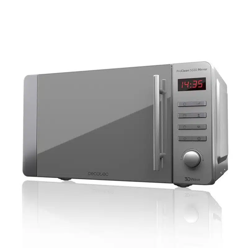 Microondas 20l Cecotec ProClean 5020 Mirror acero inoxidable - Imagen 8