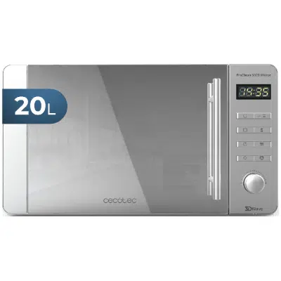 Microondas 20l Cecotec ProClean 5020 Mirror acero inoxidable
