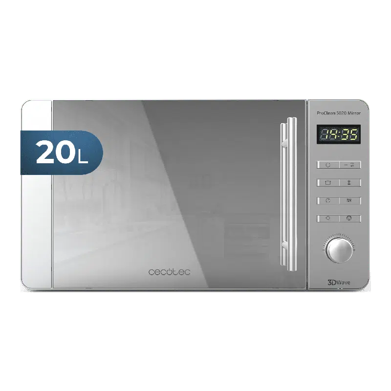 Microondas 20l Cecotec ProClean 5020 Mirror acero inoxidable