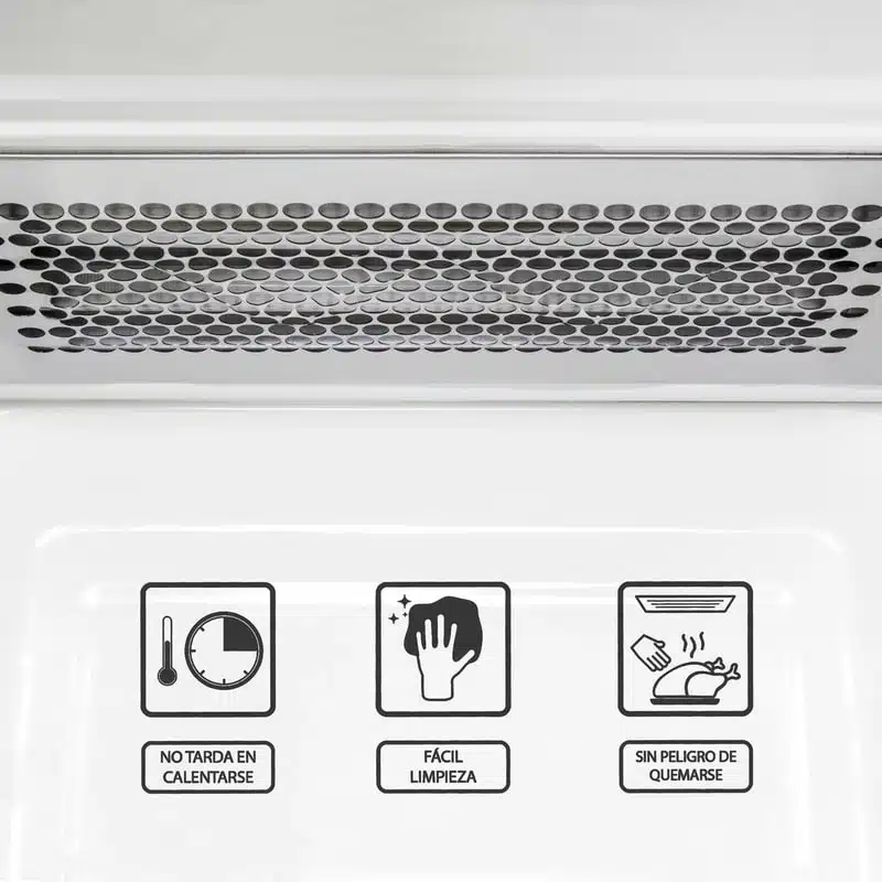 Microondas sin plato Cecotec GrandHeat 2300 Flatbed Touch White - La Casa  del Outlet