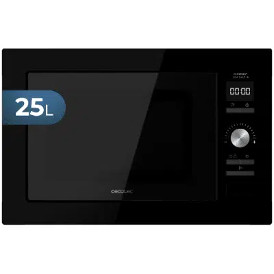 Microondas encastrable Cecotec GrandHeat 2590 Built-In Black