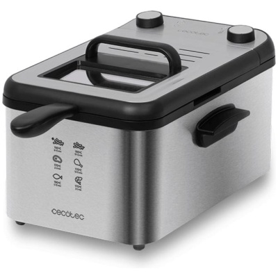 Freidora Cecotec CleanFry Infinity 3000 Full Inox