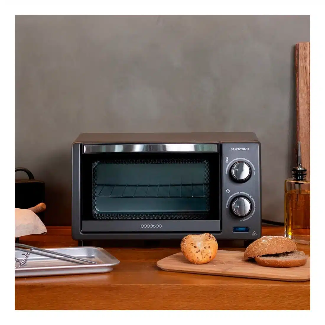 Horno Freidora de sobremesa Cecotec Bake&Toast 1000 black - La Casa del  Outlet