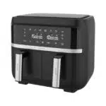 Cecotec Freidora sin Aceite 9 L de Aire Caliente Cecofry Advance Double.  2850 W, Dietética, Compacta y Digital, 2 Cestillos con Temperatura dual y  Tecnología PerfectCook, Temporizador : : Hogar y cocina