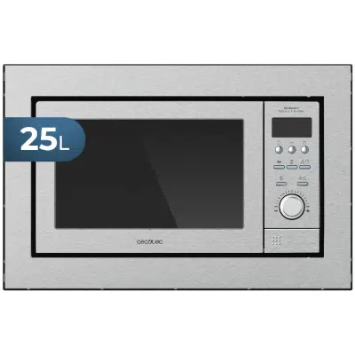 Microondas encastrable GrandHeat 2500 Built-In Steel