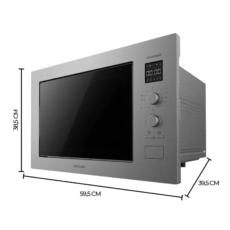 Microondas encastrable GrandHeat 2500 Built-In Steel - Imagen 5