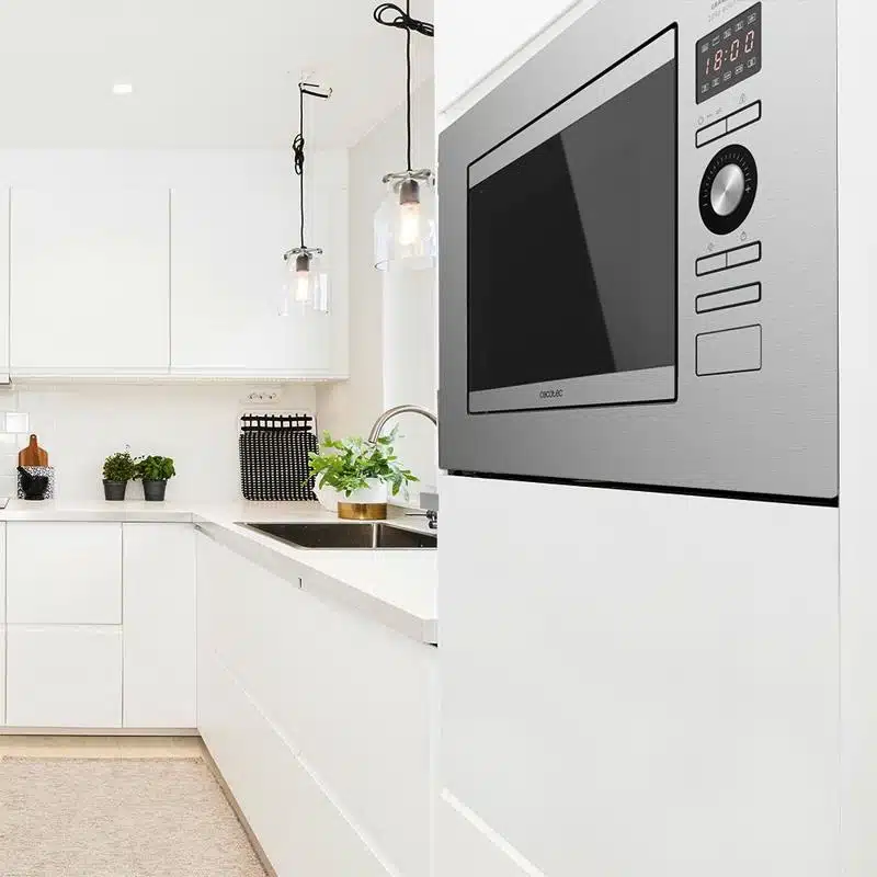 Microondas encastrable Cecotec GrandHeat 2090 Built-In Steel - Imagen 7