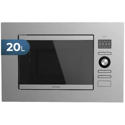 Microondas encastrable Cecotec GrandHeat 2090 Built-In Steel