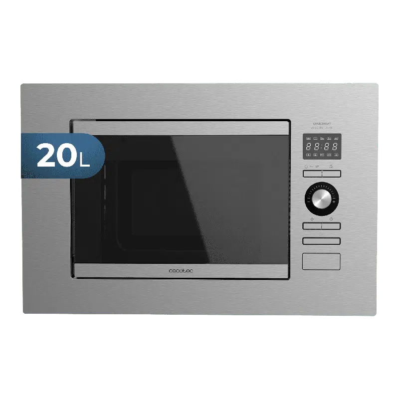 Microondas encastrable Cecotec GrandHeat 2090 Built-In Steel