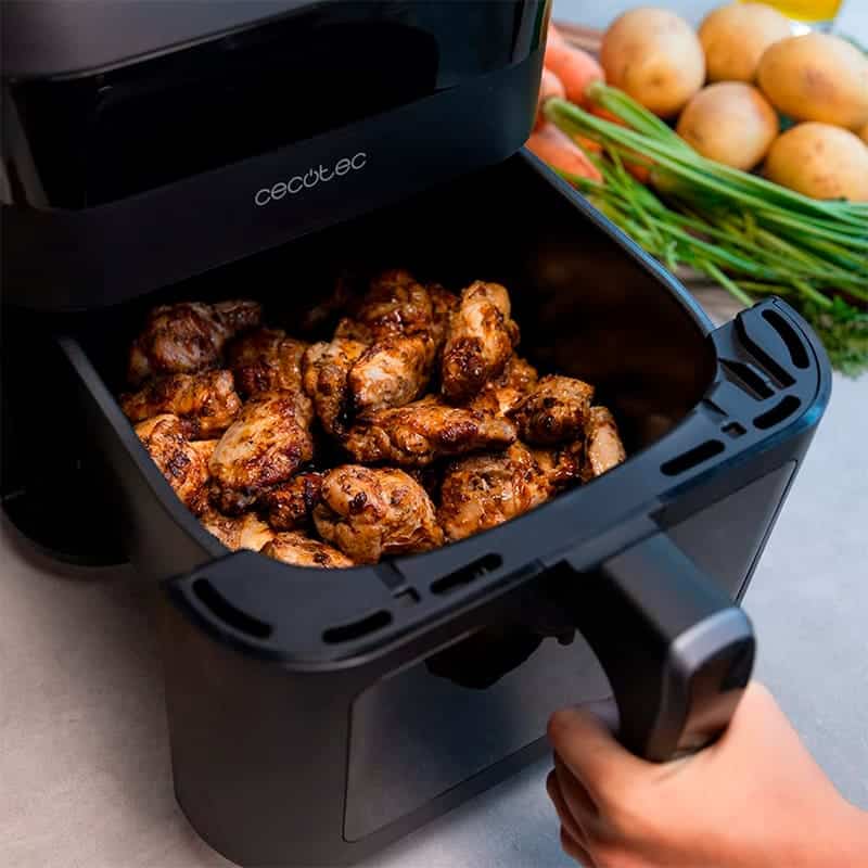 Freidora Sin Aceite Cecotec Cecofry Experience Window 6000, Airfryer, 6  Litros, Freidoras