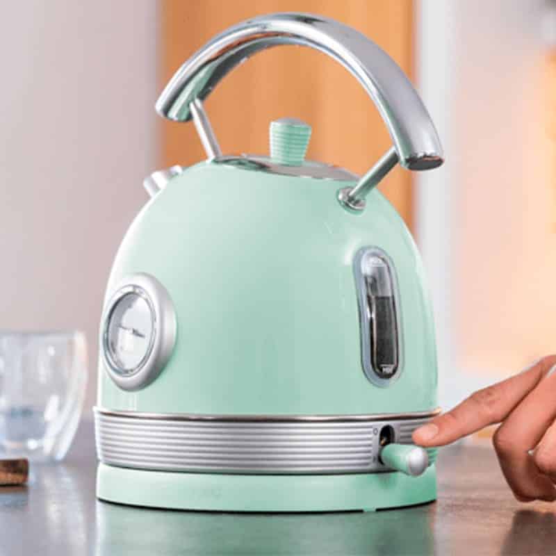 Thermosense 420 Vintage Light Green Hervidor de agua Cecotec