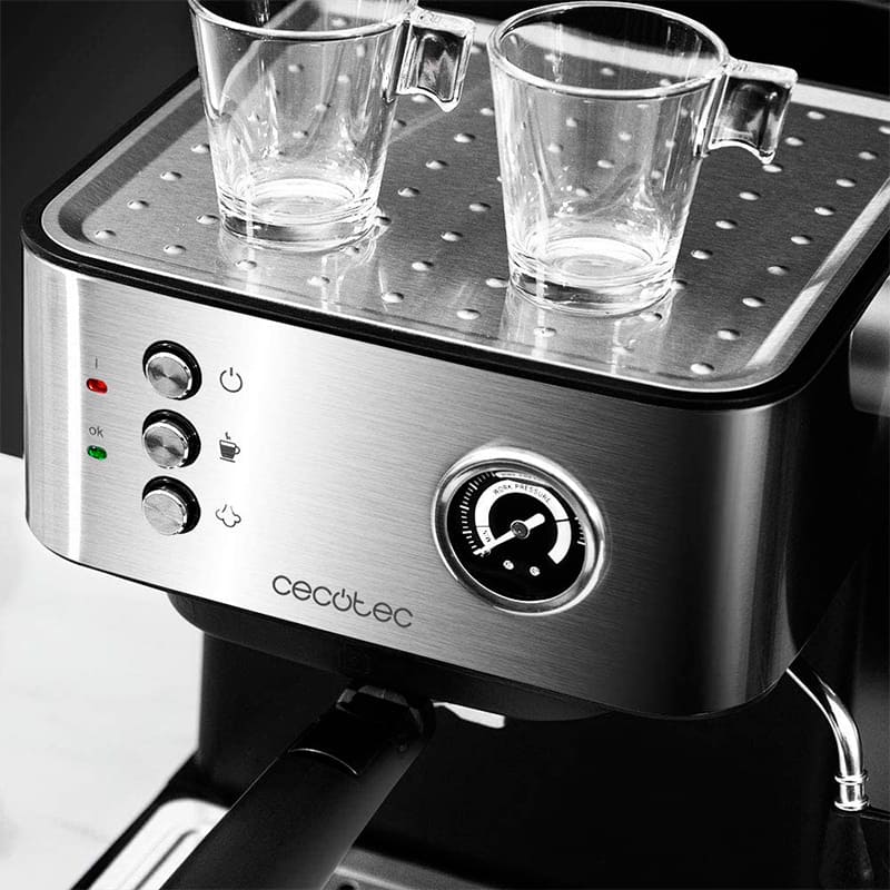 Cafetera Express Manual Cecotec Power Espresso 20 - La Casa del Outlet