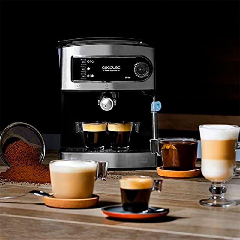 Cafetera Express Manual Cecotec Power Espresso 20 - La Casa del Outlet