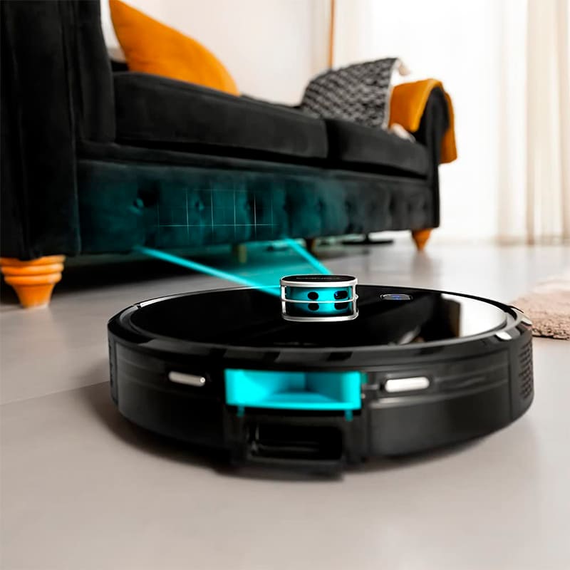 Robot aspirador con mapeo láser y Friegasuelos Cecotec Conga Eternal Max  Ultimate - La Casa del Outlet