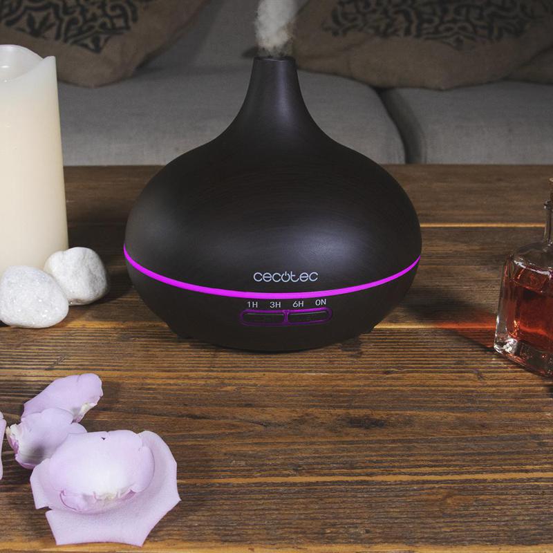 Este humidificador de Cecotec con función de aromaterapia es al