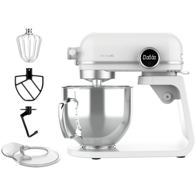 Batidora amasadora Cecotec Twist&Fusion 4500 Luxury White