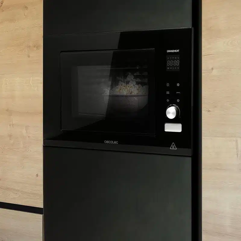 Microondas encastrable Cecotec GrandHeat 2090 Built-in Touch Black - Imagen 7