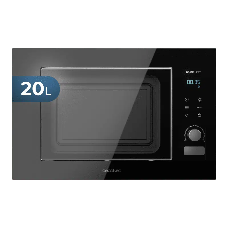 Microondas encastrable Cecotec GrandHeat 2090 Built-in Touch Black