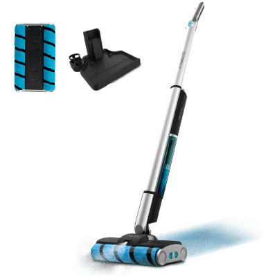 Fregona eléctrica sin cables Cecotec FreeGo Wash Twice Spray