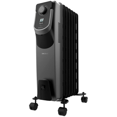 Radiador de Aceite 7 Módulos Cecotec ReadyWarm 7000 Space 360º Black