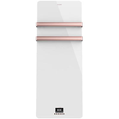 Radiador Toallero Cecotec Eléctrico Bajo Consumo Ready Warm 9870 Crystal Towel Rosegold
