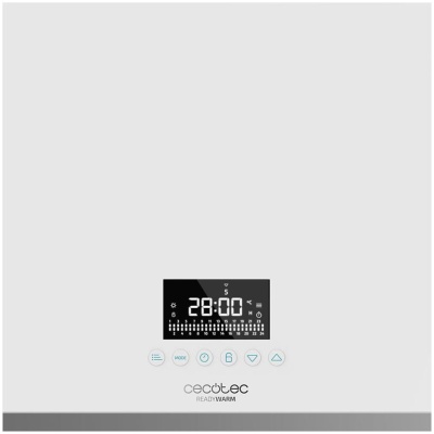 Radiador Toallero Electrico Cecotec Bajo Consumo Ready Warm 9870 Crystal Towel White La Casa del Outlet