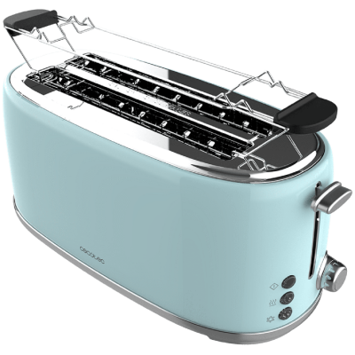 Tostadora Cecotec Toast&Taste 1600 Retro Double Blue