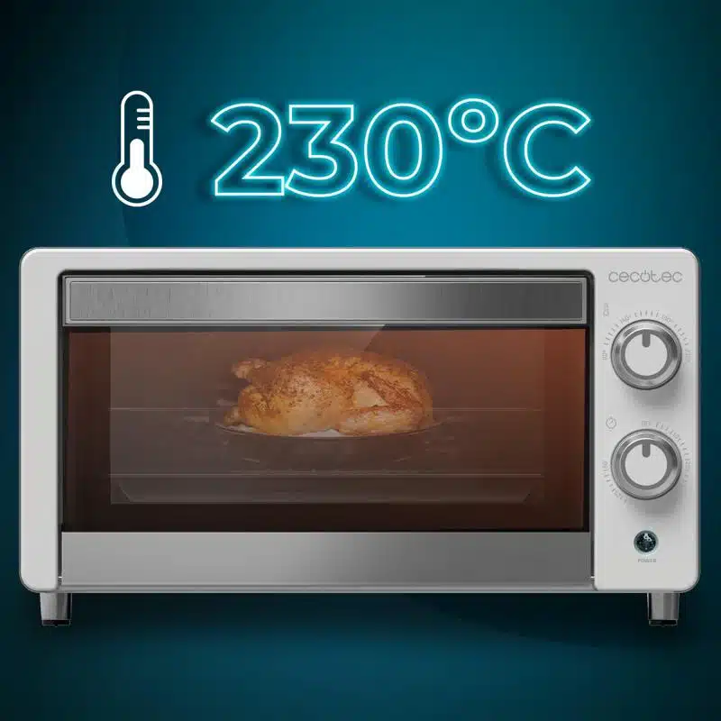 Cecotec horno de sobremesa bake toast 1090 white