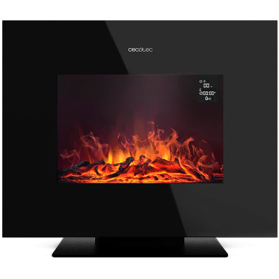 Chimenea Eléctrica Cecotec Ready Warm 2700 Design Flames Black