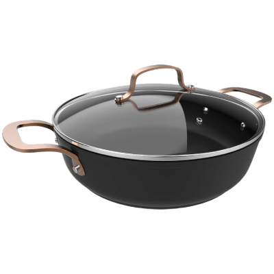 Olla baja Cecotec Polka Fantasy 28 Low Pot Golden