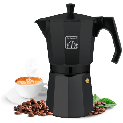 Cafetera Italiana Cecotec Mokclassic 1200 Black