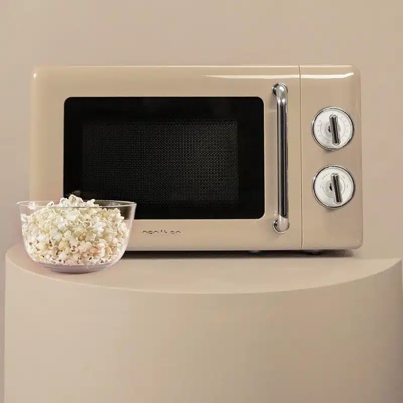 Microondas Cecotec ProClean 3110 Retro Beige - Imagen 5