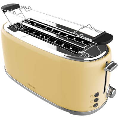 Tostadora Cecotec Toast&Taste 1600 Retro Double Beige