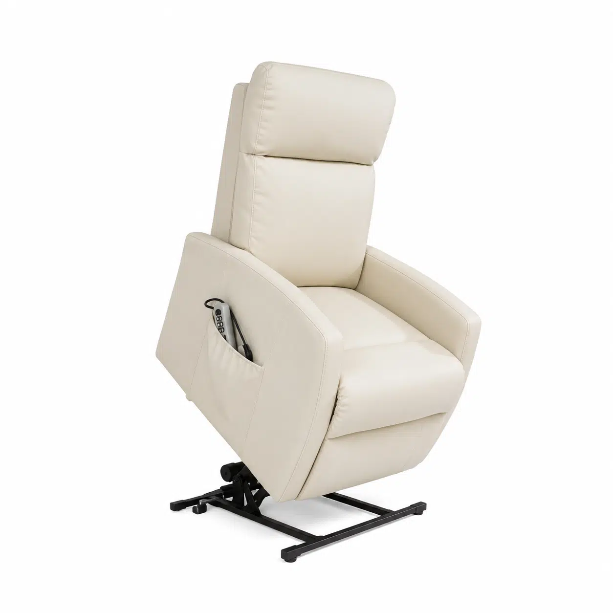 Sillon de masaje levanta persona compact beige - Imagen 3
