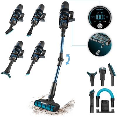 Aspirador Vertical Cecotec Conga Rockstar 11500 Odyssey ErgoFlex