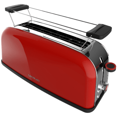 Tostador vertical Cecotec Toastin' time 850 Red Long
