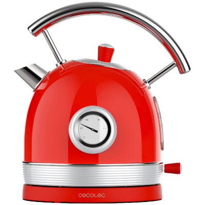 Hervidor de agua Cecotec Thermosense 420 Vintage Light Red