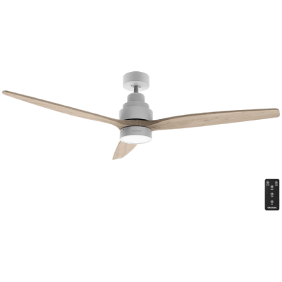 Ventilador de techo Cecotec EnergySilence Aero 5300 White&Wood Design