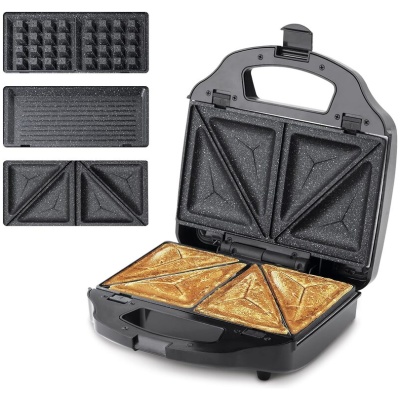Sandwichera Ufesa 3 en 1 Cook&Fun