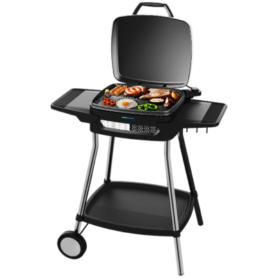 Barbacoa Eléctrica Cecotec Perfect Country 2000 EasyMove