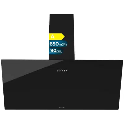 Campana extractora Cecotec Bolero Flux DM 906500 Glass Black A