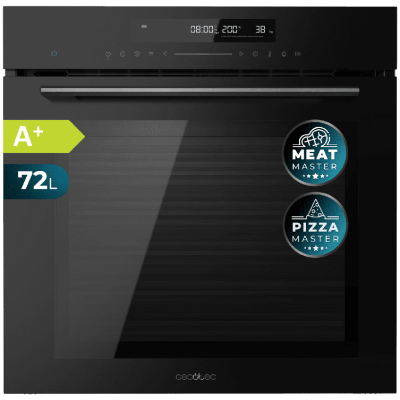 Horno integrable Cecotec Bolero Hexa SM406000 Glass Black A+