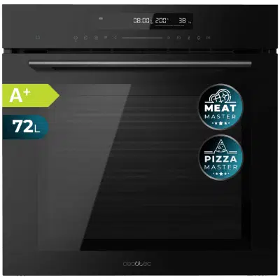 Horno integrable Cecotec Bolero Hexa SM406000 Glass Black A+