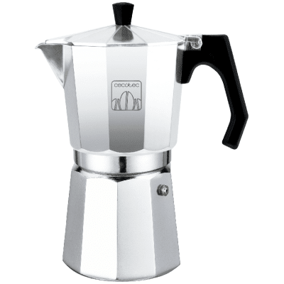 Cafetera Italiana De Aluminio Cecotec Cumbia Mokclassic 600 Shiny