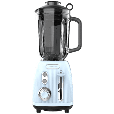 Batidora de vaso Cecotec Power Black Titanium RetroBlue