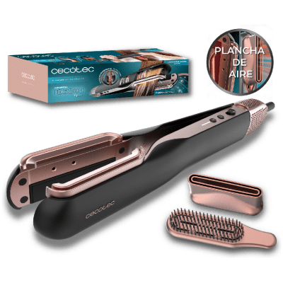 Plancha de pelo Cecotec RitualCare Air Lisse 2in1 Black