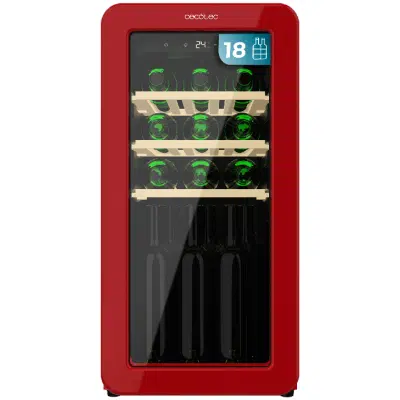 Vinoteca de diseño retro Bolero GrandSommelier Origin 18 Hit Red