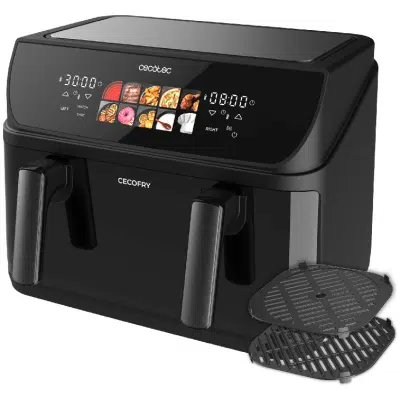 Freidora sin aceite Cecotec Cecofry&Grill Duoheat 10000